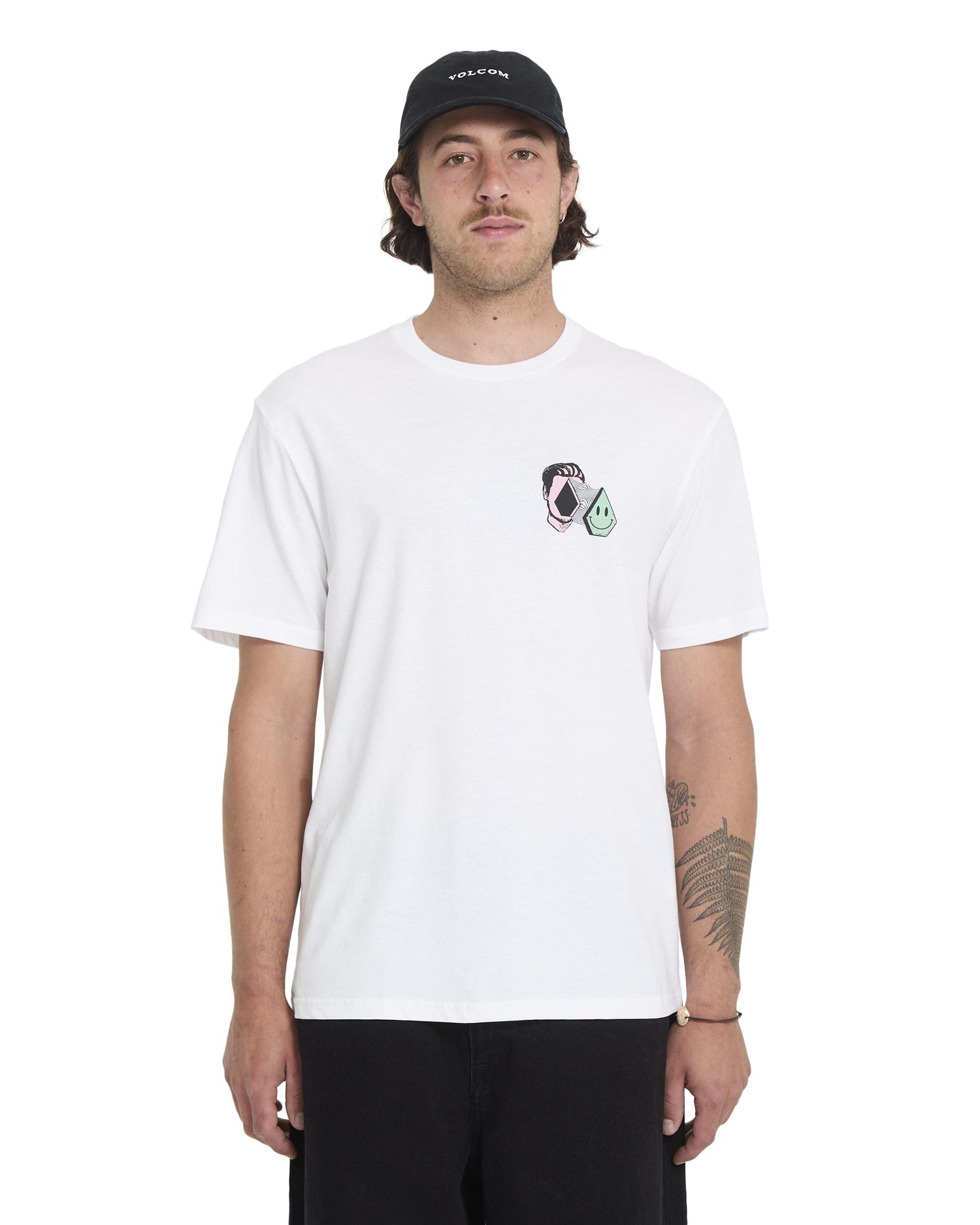 AURA - T-SHIRT A3512663 _WHT VOLCOM 