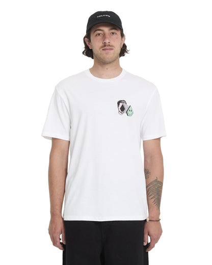 AURA - T-SHIRT A3512663 _WHT VOLCOM 