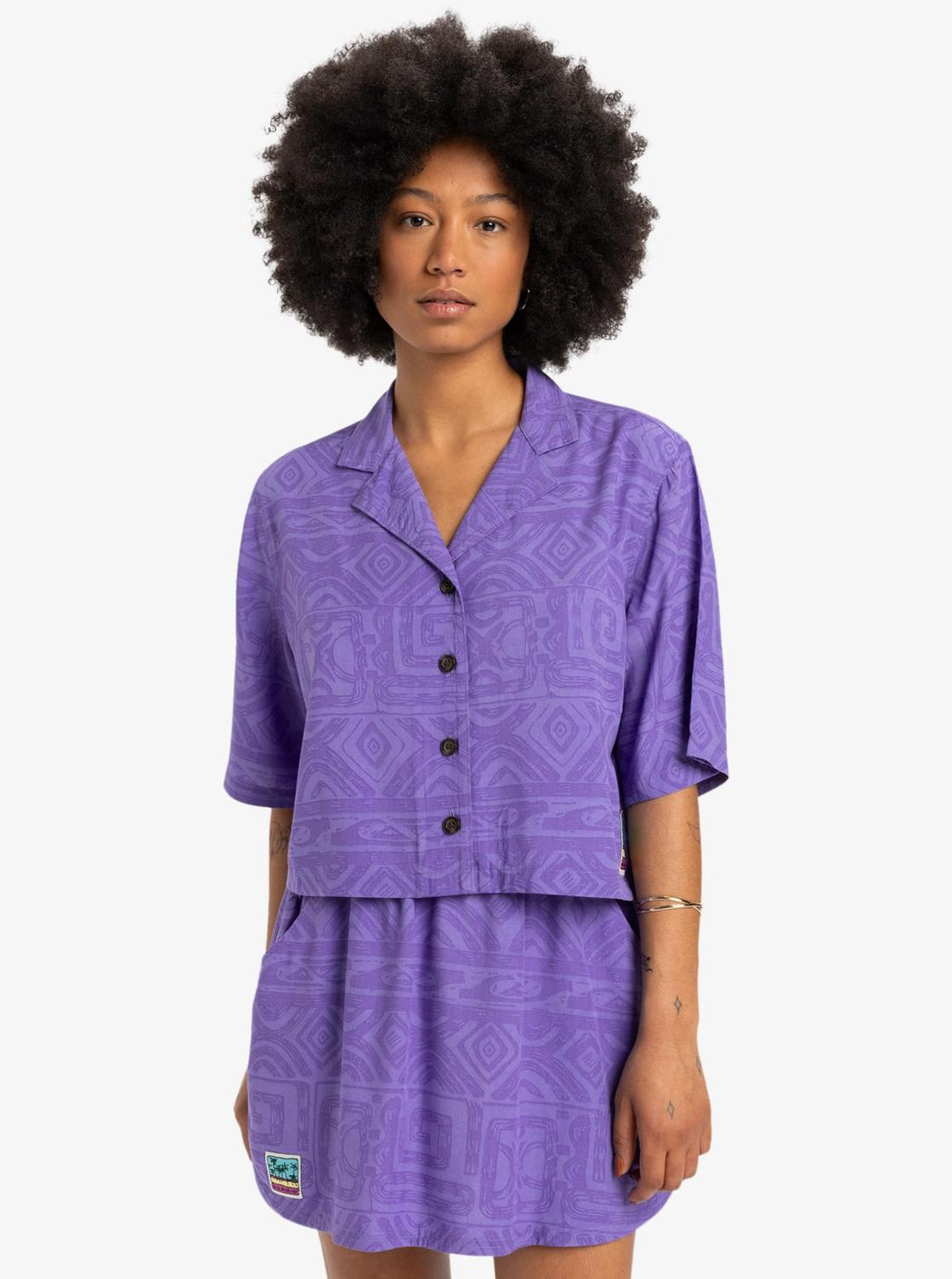 DAD CROP FIT - CAMICIA EQWWT03140 -PMG6 QUIKSILVER 
