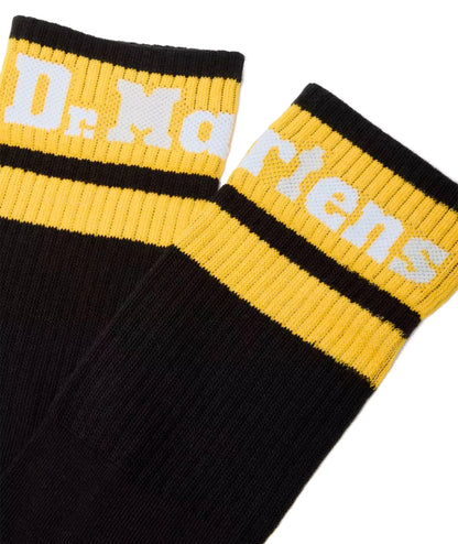 ATHLETIC LOGO SOCK - ORGANIC COTTON BLEND - CALZE AC681005 . DR MARTENS 