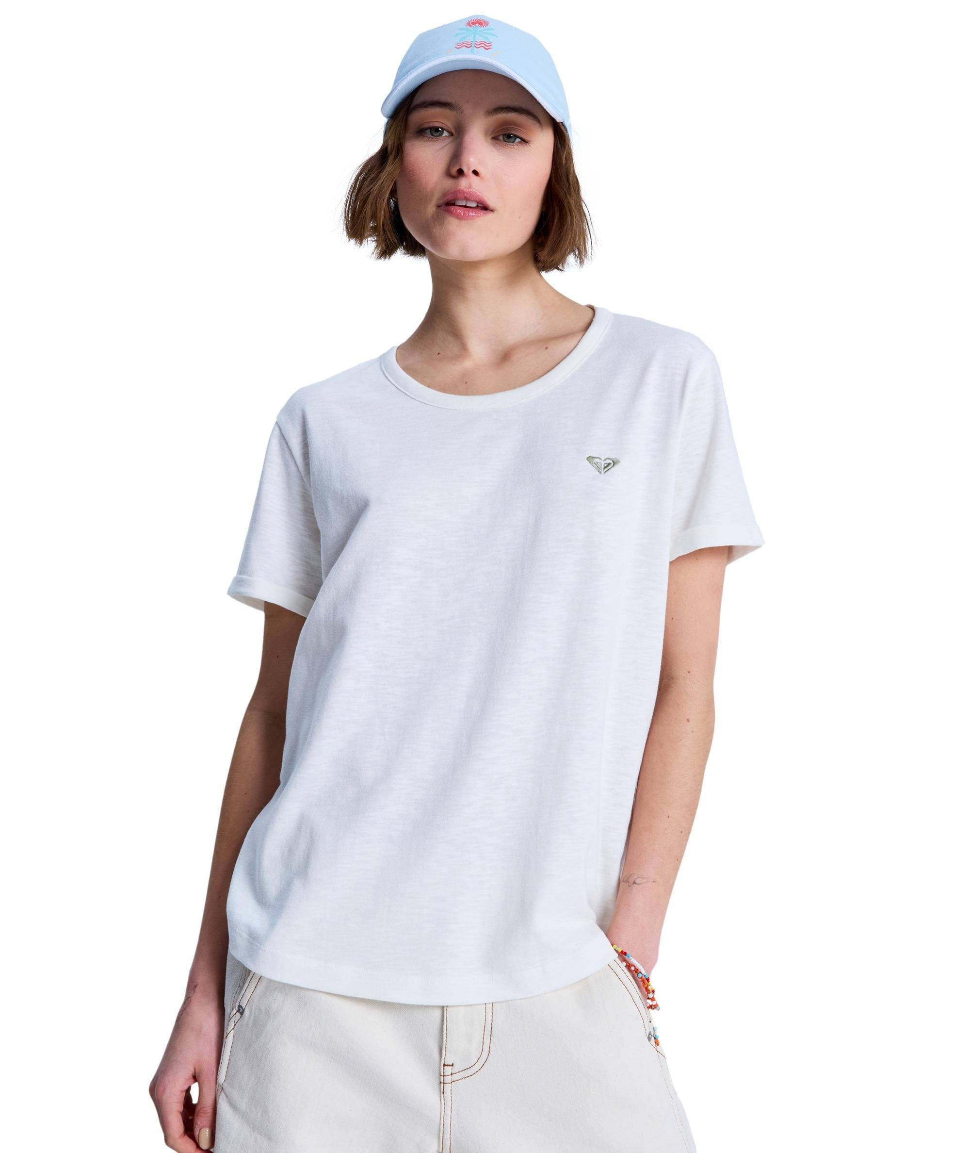 OCEANWAVE REGULAR EMBY - T-SHIRT ERJZT06030 -WBS0 ROXY 