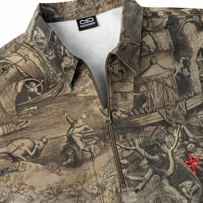 HALFZIP BOXY FIT TEMPTATION - CAMICIA 26SSPROU820 -125 PROPAGANDA 