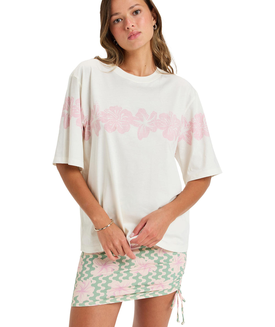 HANGLOOSE PLACED - T-SHIRT ERJZT05904 -WBS0 ROXY 