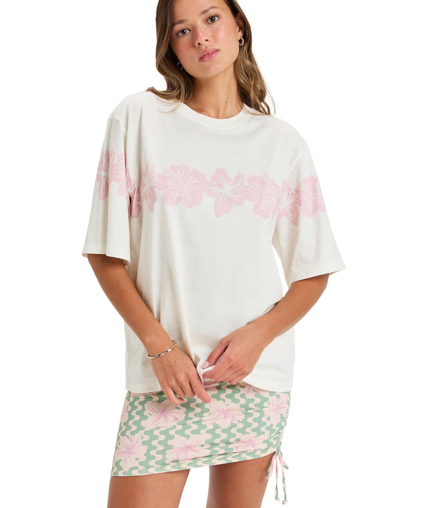 HANGLOOSE PLACED - T-SHIRT ERJZT05904 -WBS0 ROXY 