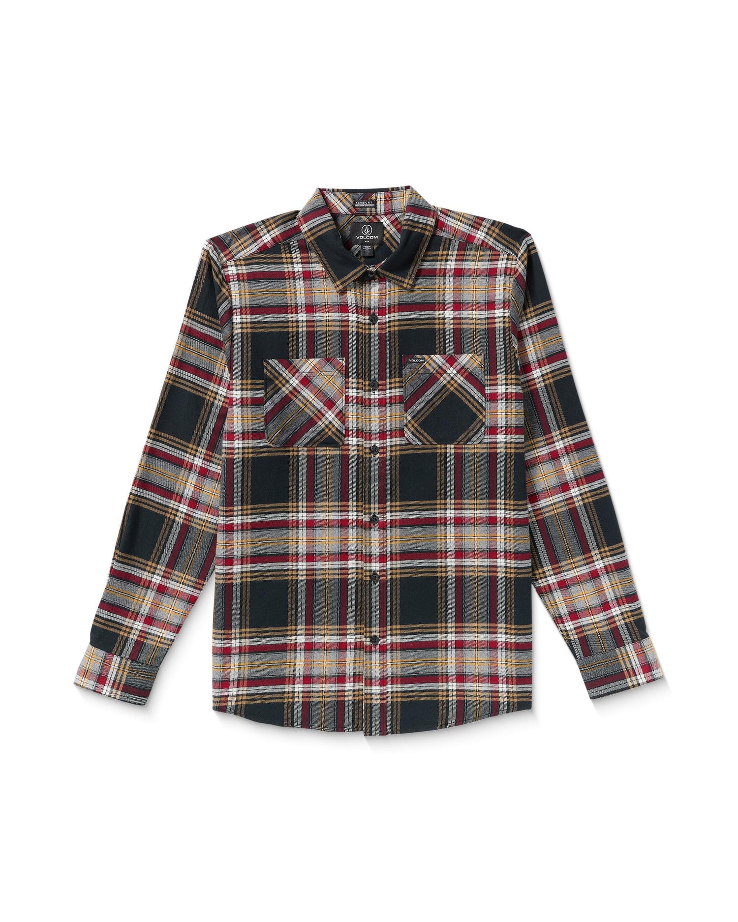 NETASTONE FLANNEL - CAMICIA A0532510 _AQK VOLCOM 