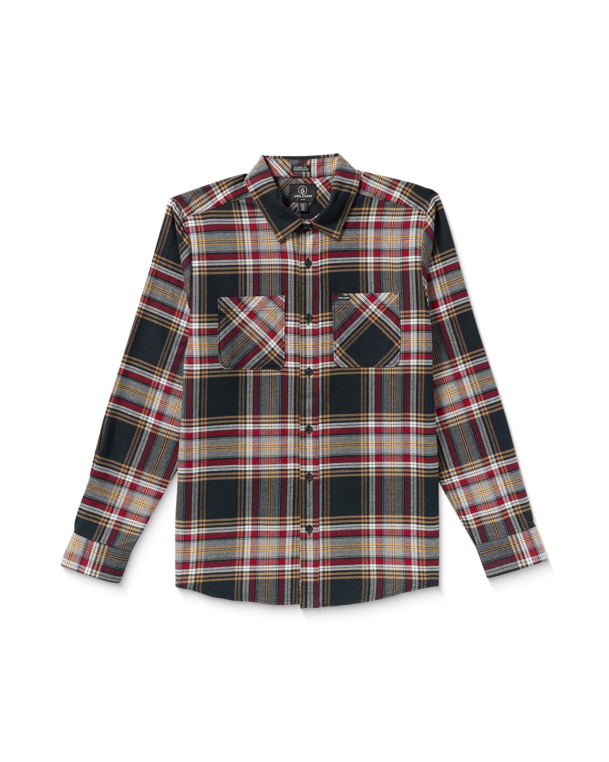 NETASTONE FLANNEL - CAMICIA A0532510 _AQK VOLCOM 