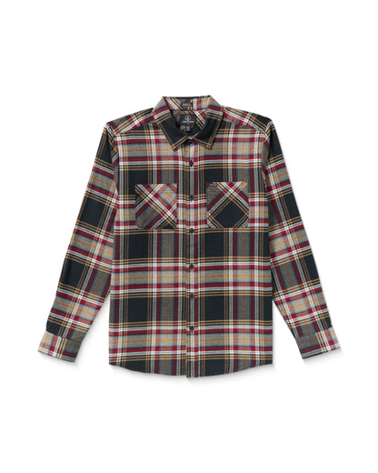 NETASTONE FLANNEL - CAMICIA A0532510 _AQK VOLCOM 