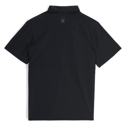 LINKS SS TECH POLO - POLO 38A011501 -BLK SPYDER 