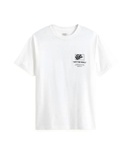 STACKED HI - T-SHIRT VN000PEW WHT1 VANS 