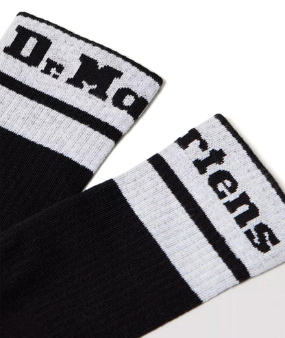 ATHLETIC LOGO SOCK - ORGANIC COTTON BLEND - CALZE AC681006 . DR MARTENS 
