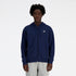 STACKED LOGO FRENCH TERRY FULL ZIP - FELPA MJ41501NNY  NEW BALANCE 