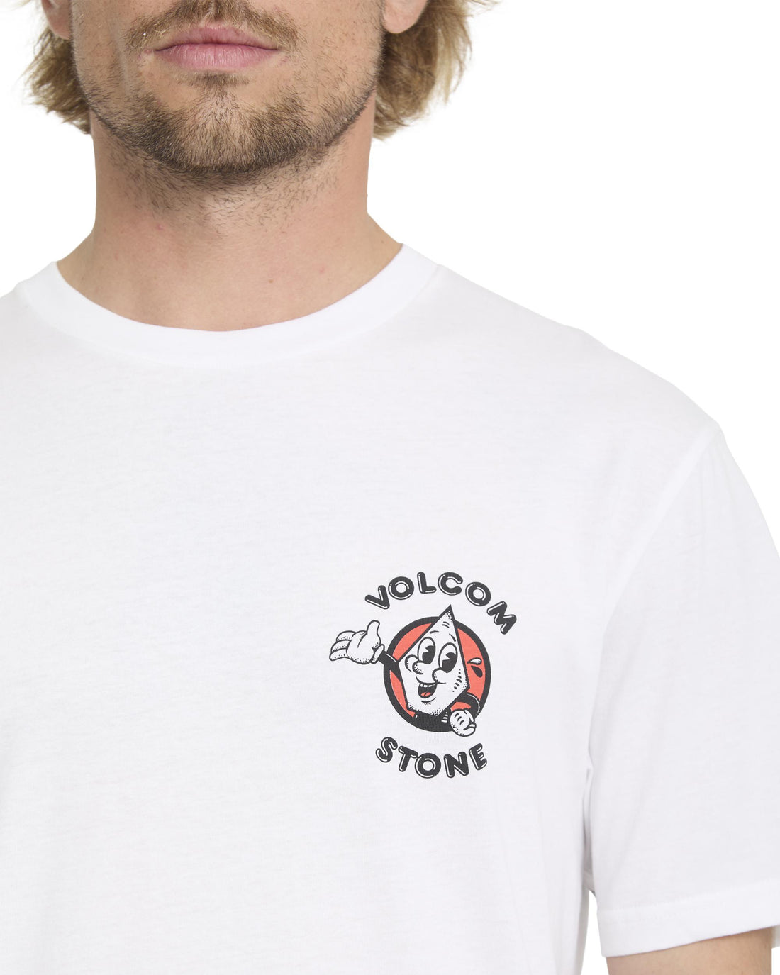 MISTE STONE - T-SHIRT A3512664 _WHT VOLCOM 