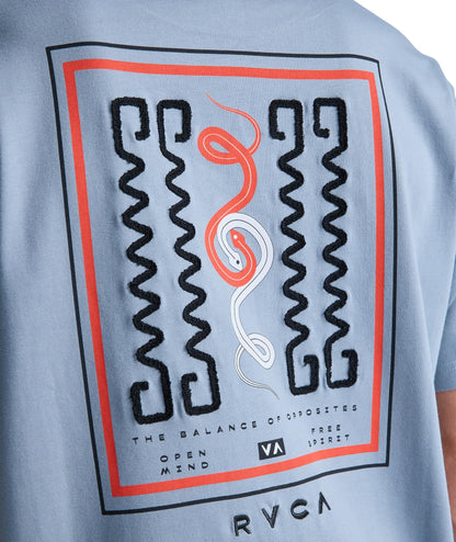 AMAZE SNAKE - T-SHIRT EVYZT00321 -MON RVCA 