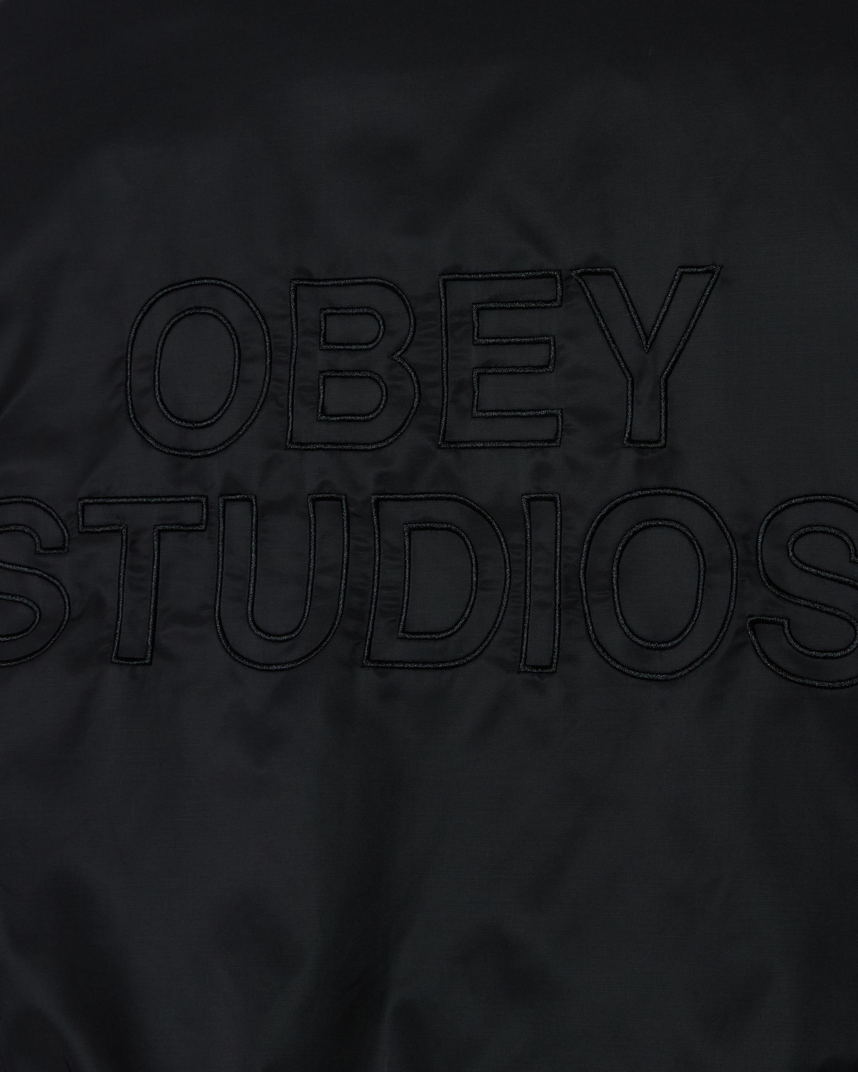 STUDIOS MA-1 BOMBER - GIACCA 22MC0001498 -BLK OBEY 