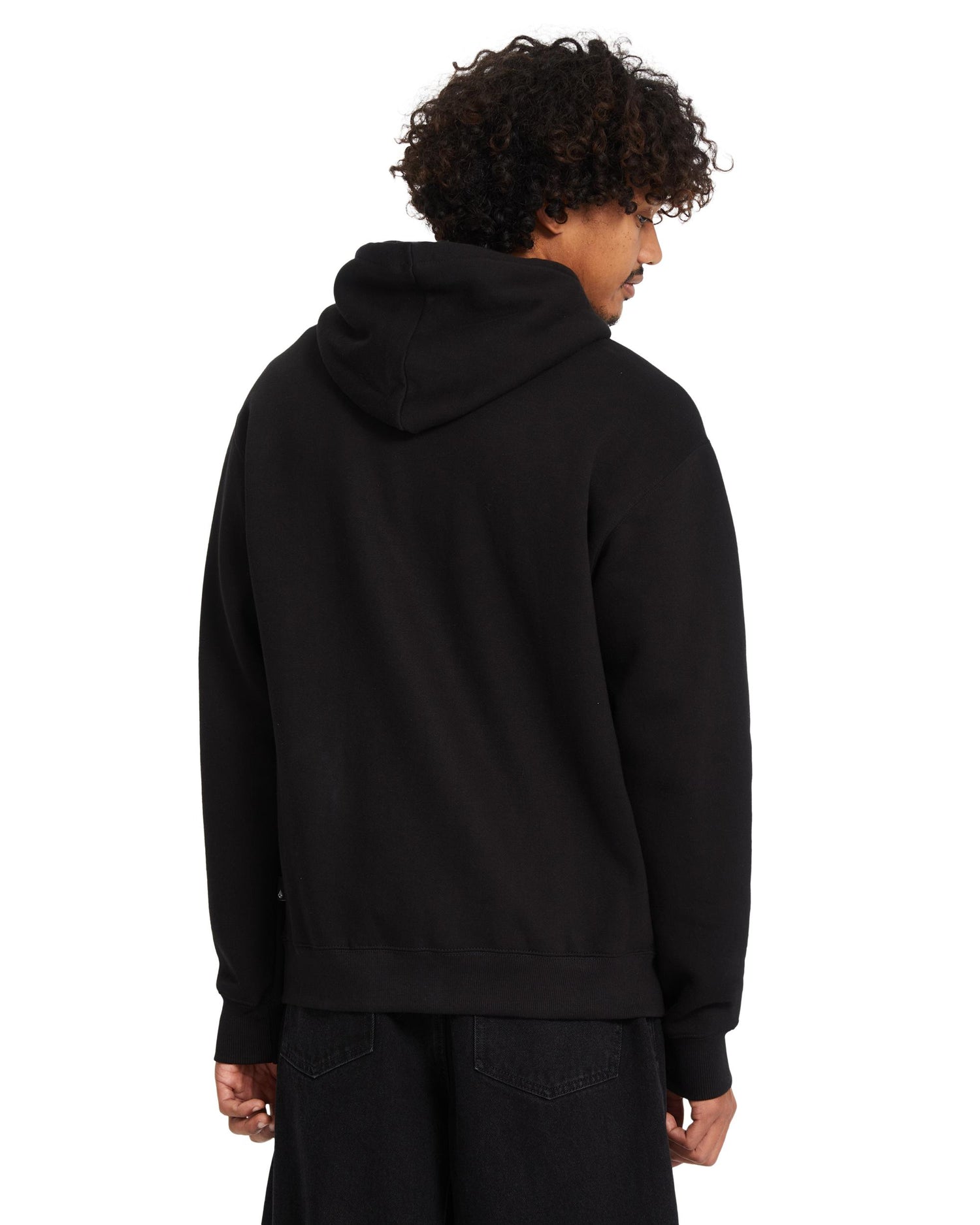 SINGLE STONE ZIP - FELPA A4832500 _BLK VOLCOM 