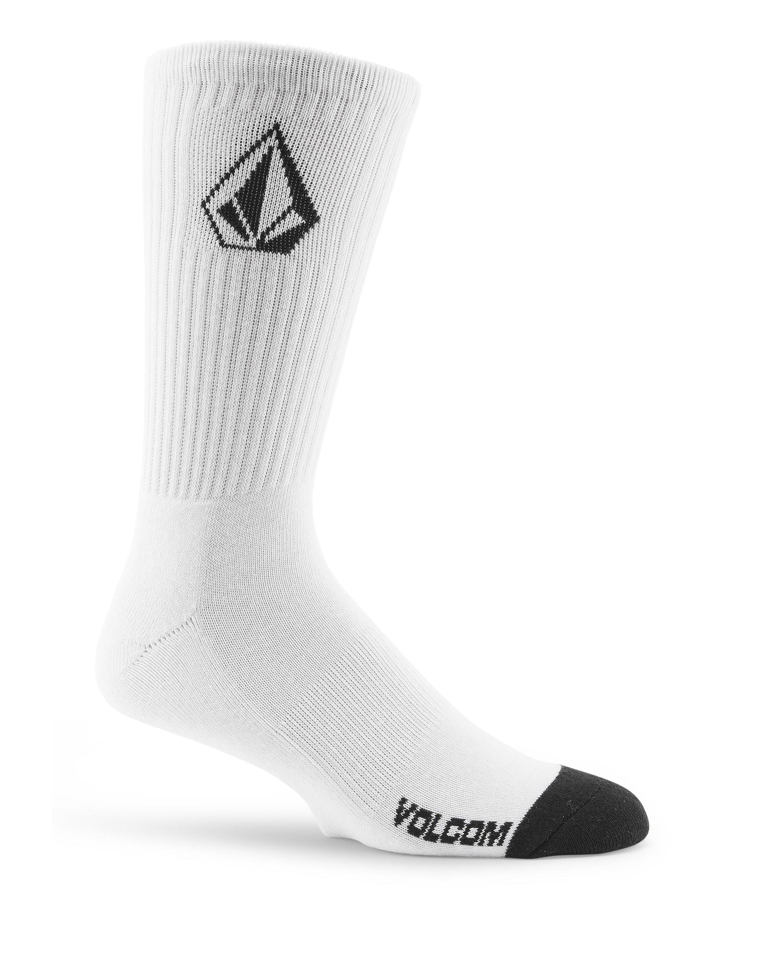 FULL STONE 3-PACK - CALZE D6312610 _WHT VOLCOM 
