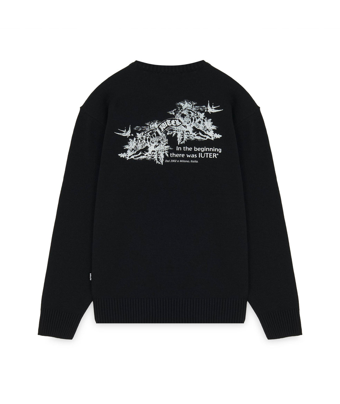 PARADISE - MAGLIA 25WIJM08 -BLACK IUTER 