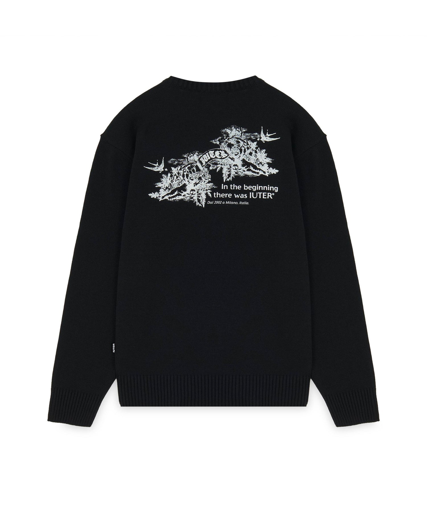 PARADISE - MAGLIA 25WIJM08 -BLACK IUTER 