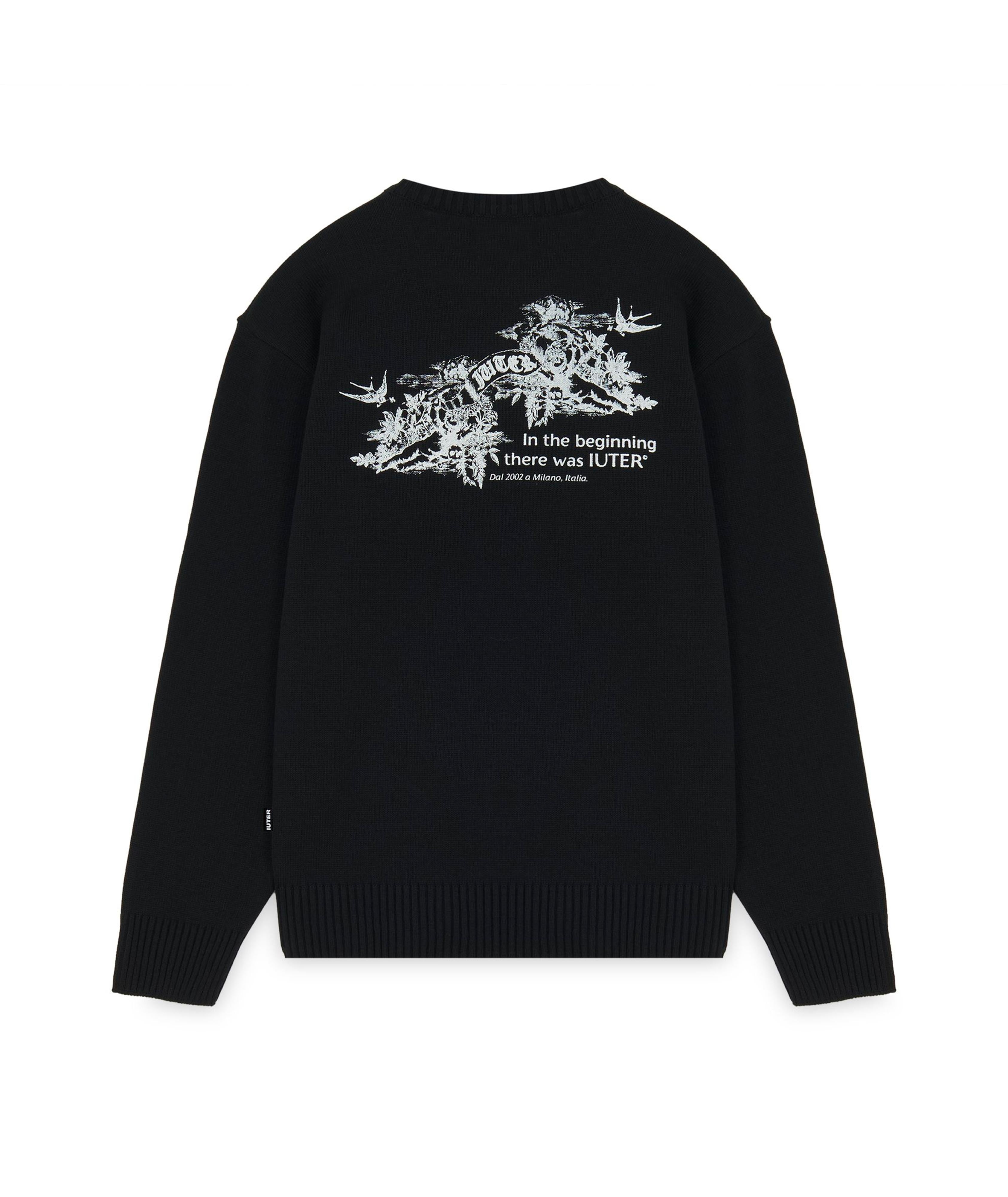 PARADISE - MAGLIA 25WIJM08 -BLACK IUTER 