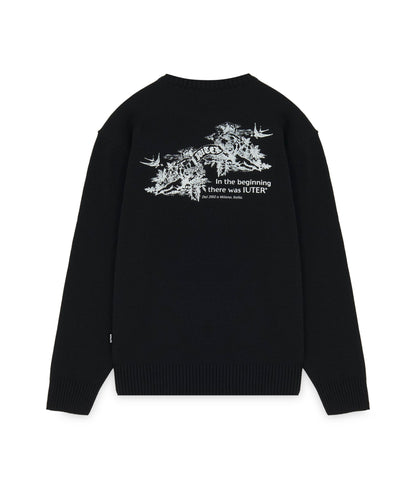 PARADISE - MAGLIA 25WIJM08 -BLACK IUTER 