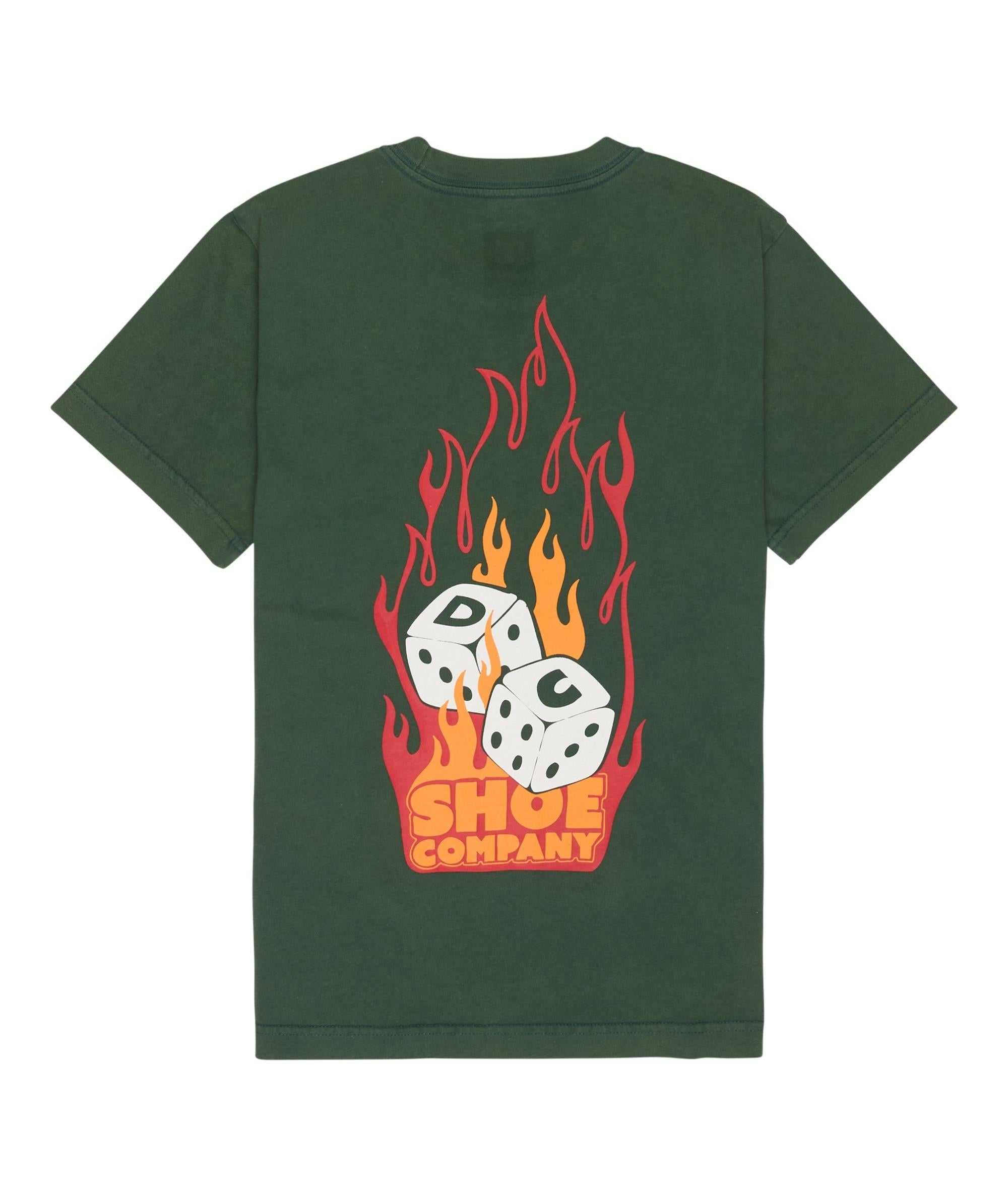 BURNING DICE - T-SHIRT EDBZT03454 -GTP0 DC 