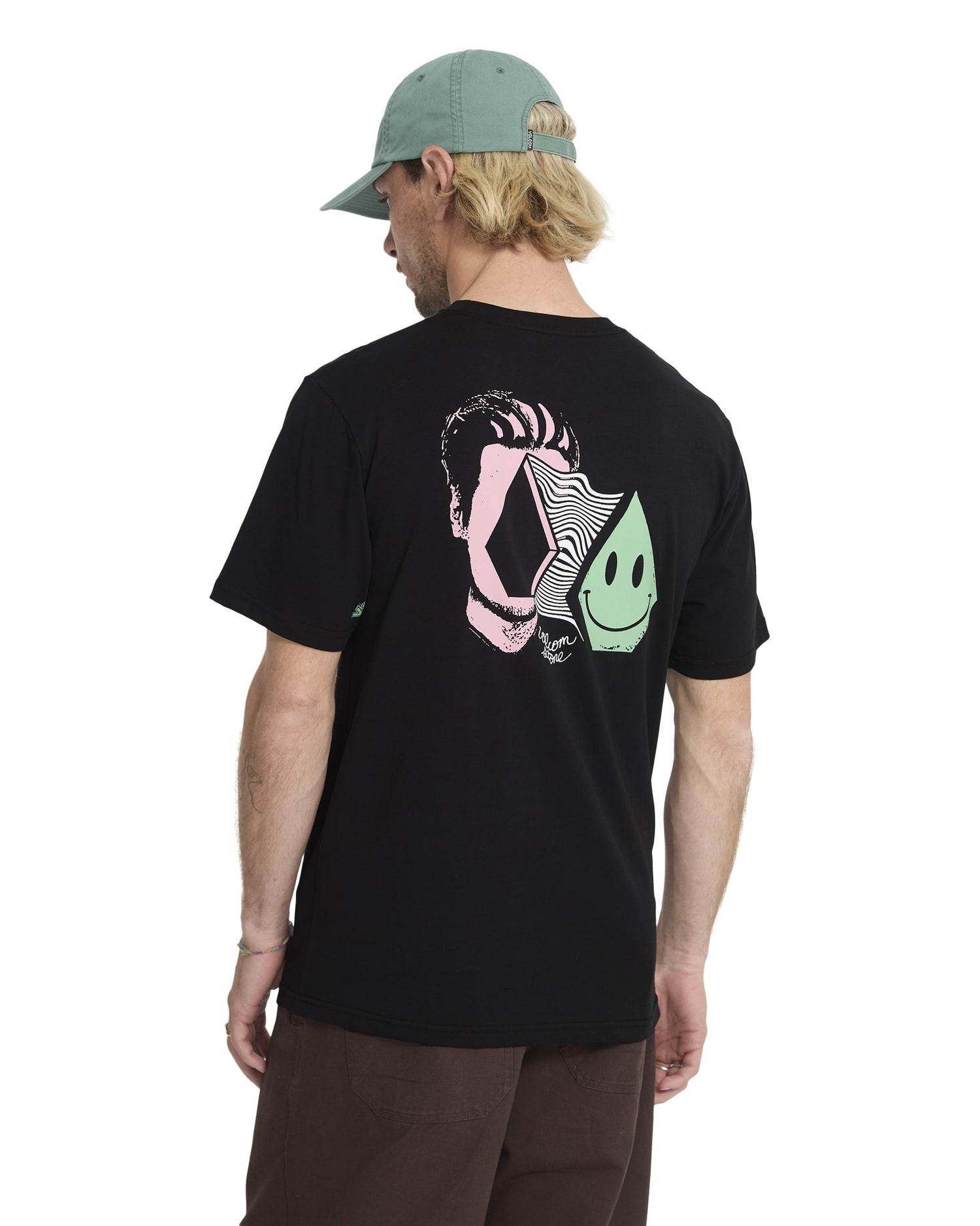 AURA - T-SHIRT A3512663 _BLK VOLCOM 