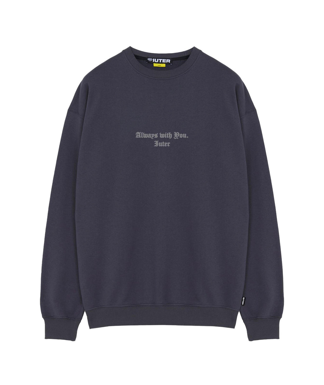 PROTECTION CREWNECK - FELPA 25WISC16 -ASPHALT IUTER 