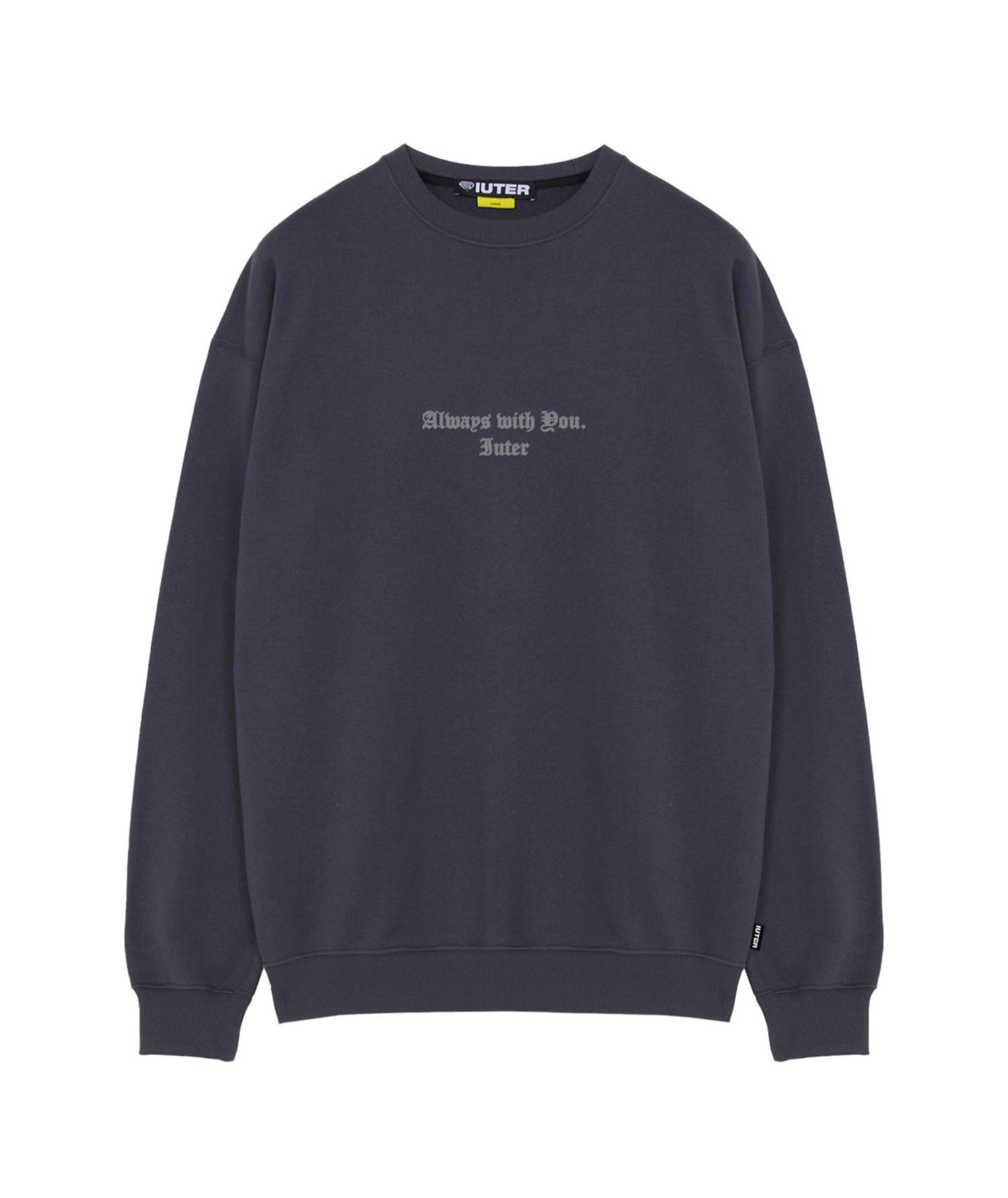PROTECTION CREWNECK - FELPA 25WISC16 -ASPHALT IUTER 