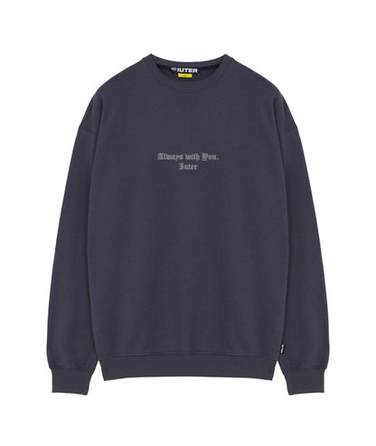 PROTECTION CREWNECK - FELPA 25WISC16 -ASPHALT IUTER 