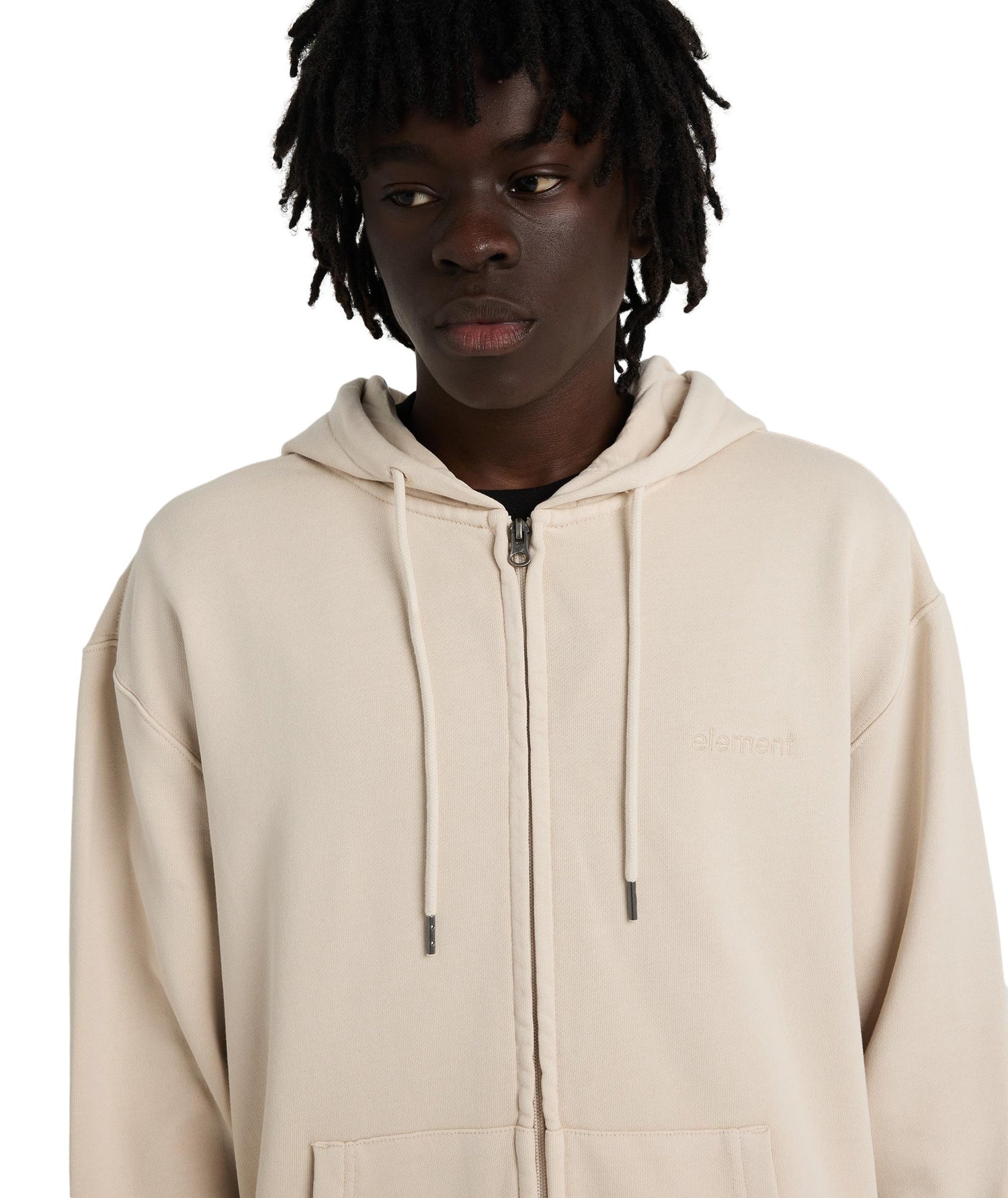 LOWCASE PIGMENT ZIP - FELPA ELYFT00219 -TEG0 ELEMENT 