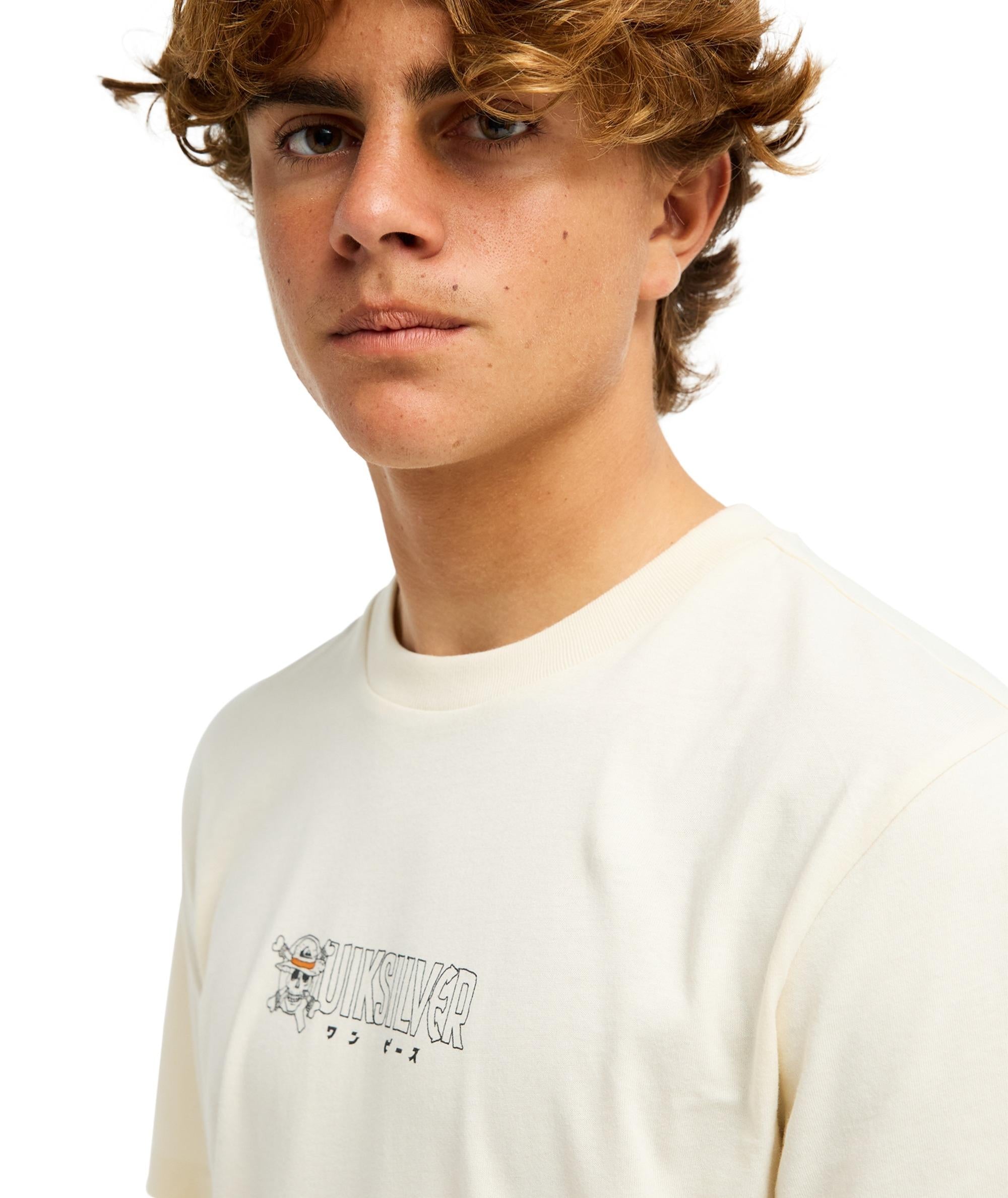 ONE PIECE WANTED - T-SHIRT EQYZT08509 -BWT QUIKSILVER 