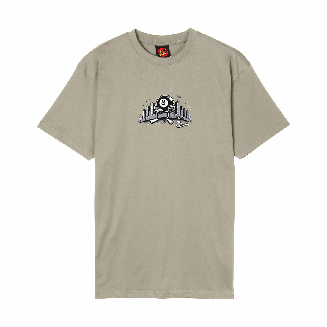 WINKOWSKI CURB FRONT - T-SHIRT SCA-TEE-13491 . SANTA CRUZ 