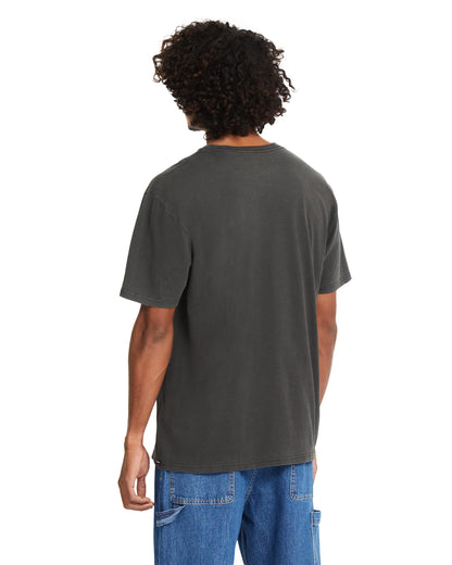 SOLID STONE EMB - T-SHIRT A5212317 _BLK VOLCOM 