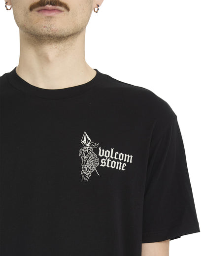 ETERNAL STOKE - T-SHIRT A5012614 _BLK VOLCOM 