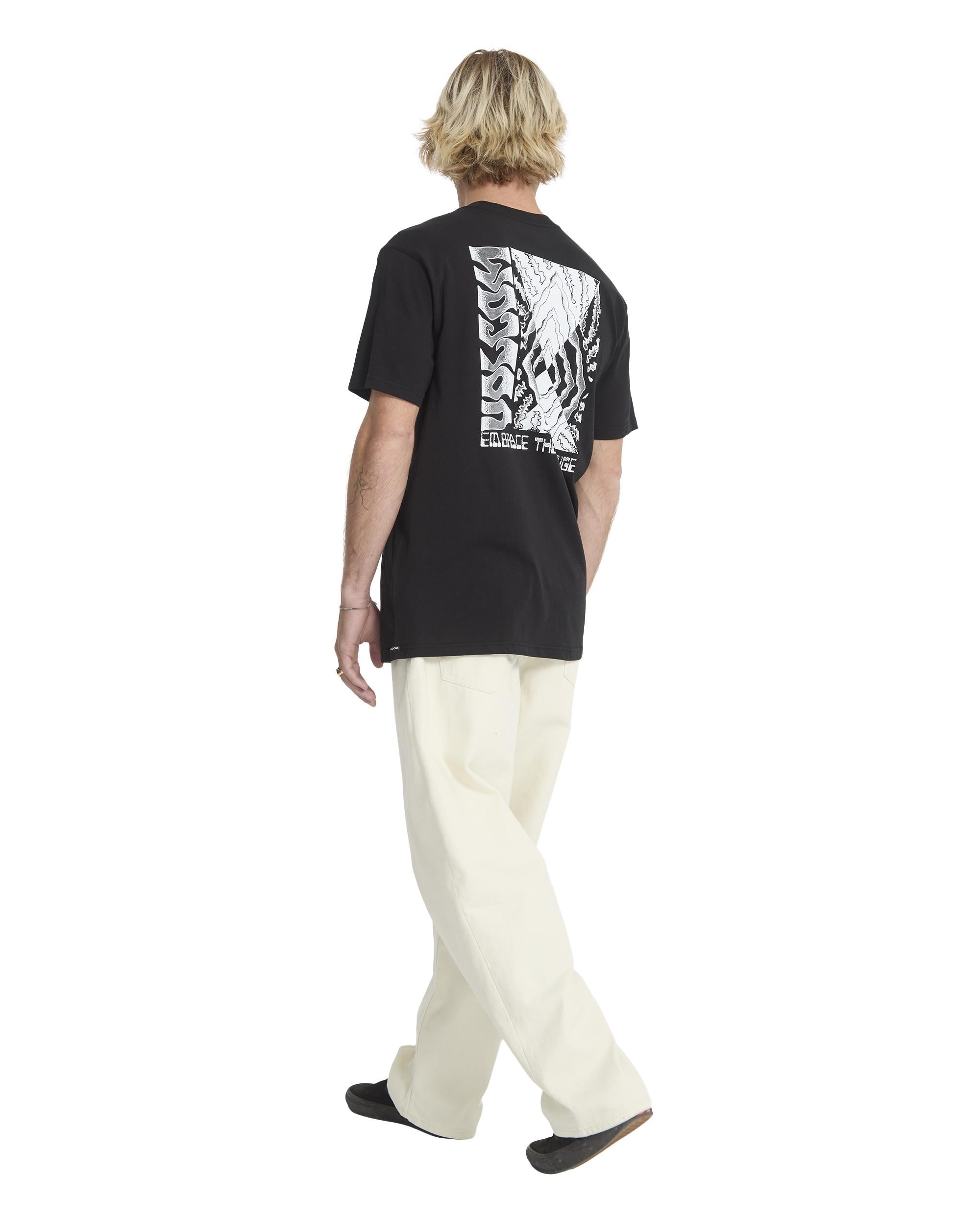 RADIATON - T-SHIRT A5012612 _BLK VOLCOM 