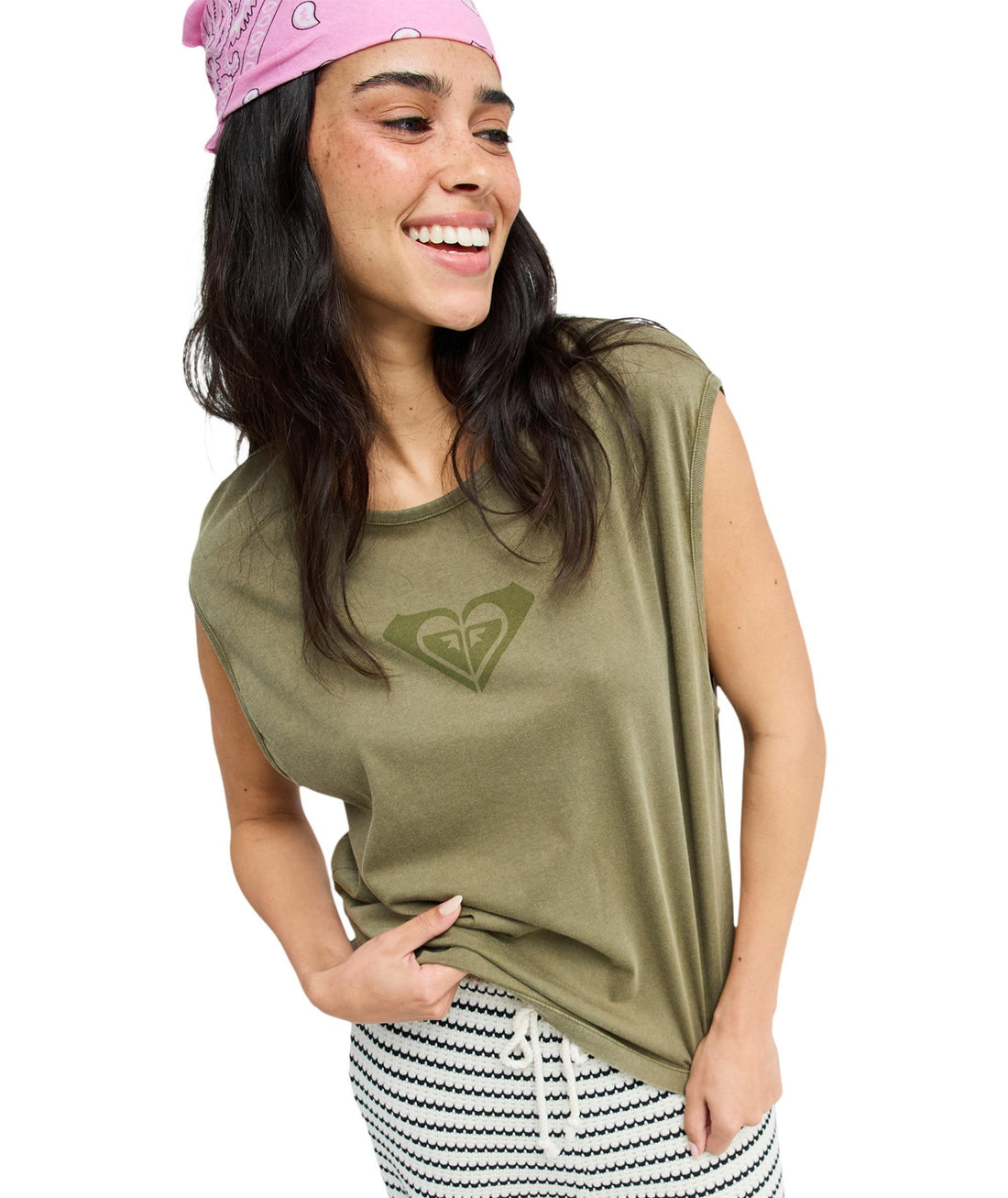 CRYSTAL SEA - T-SHIRT ERJZT06083 -GLD0 ROXY 