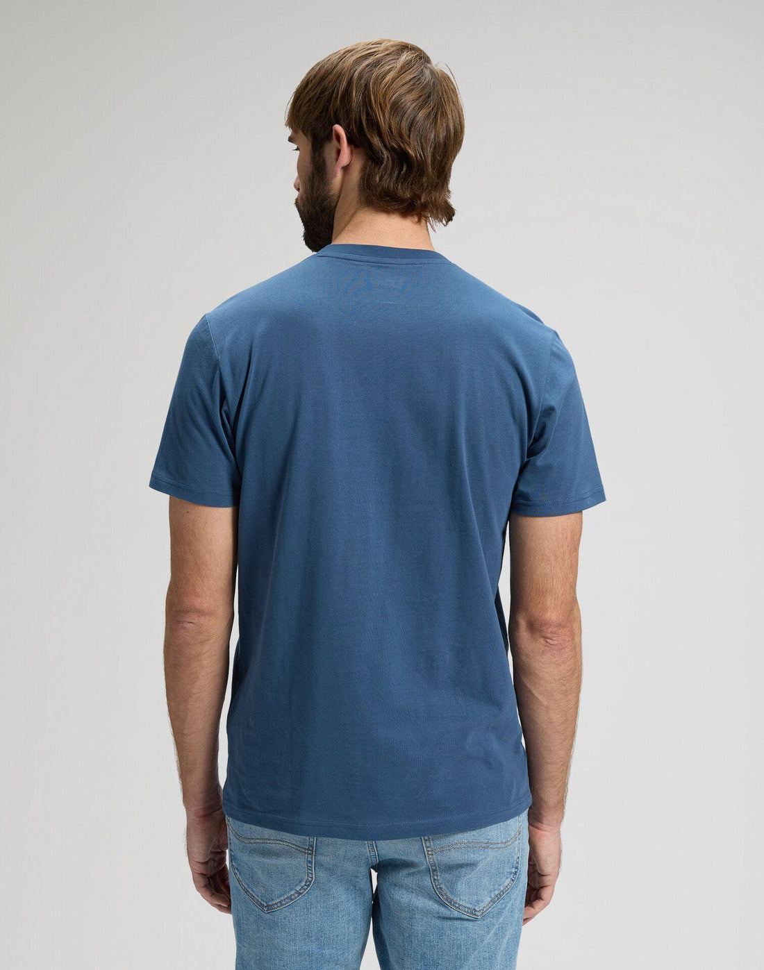 MEDIUM WOBBLY LEE ACADEMY BLUE - T-SHIRT 112376431 . LEE 