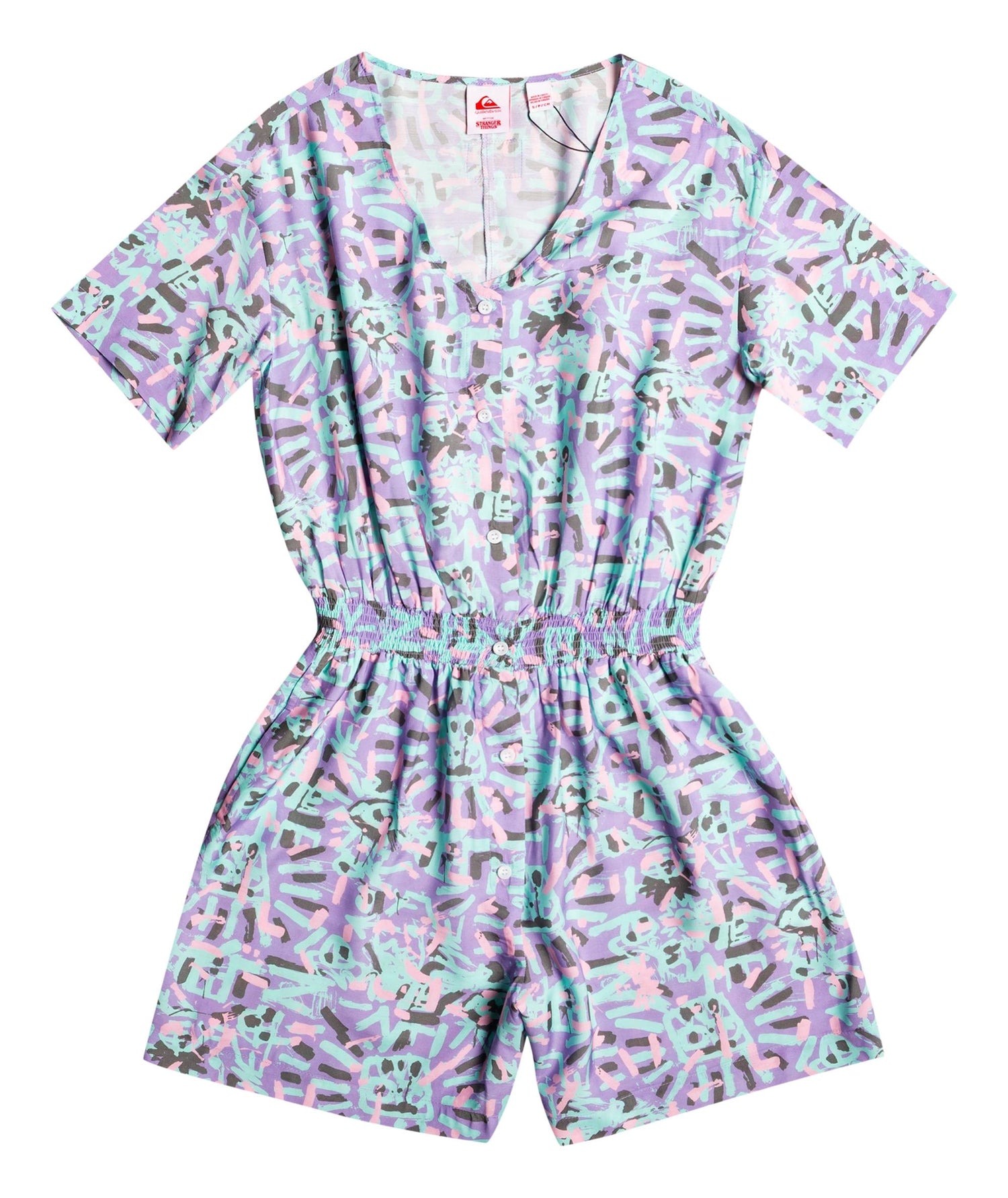 LENORA WOVEN ROMPER EQWWD03114 -BMY6 QUIKSILVER 