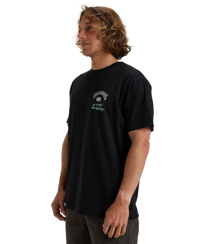 KNOW THE FEELIN - T-SHIRT EBYZT00290 -BLK BILLABONG 