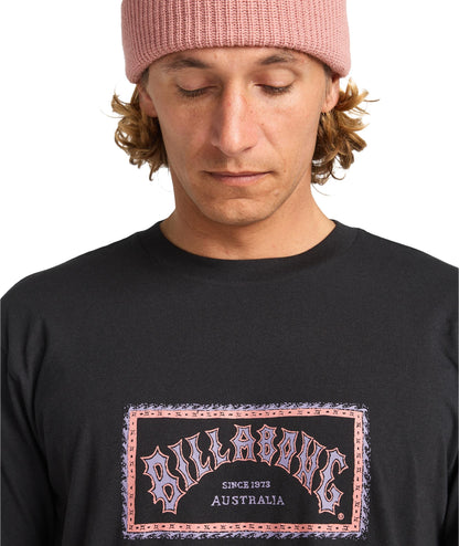 ARCH FRAME - T-SHIRT EBYZT00341 -BLK BILLABONG 