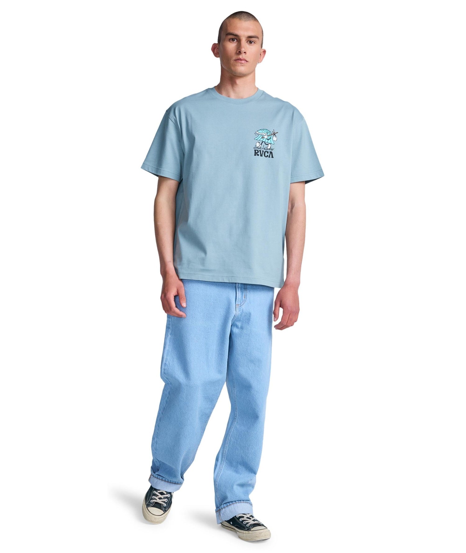 KEEP LOOKIN - T-SHIRT EVYZT00331 -SLK0 RVCA 