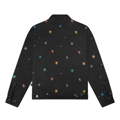 STARTER PATTERN LOOSE JACKET - GIACCA JK1108-MB -01 DOLLY NOIRE 