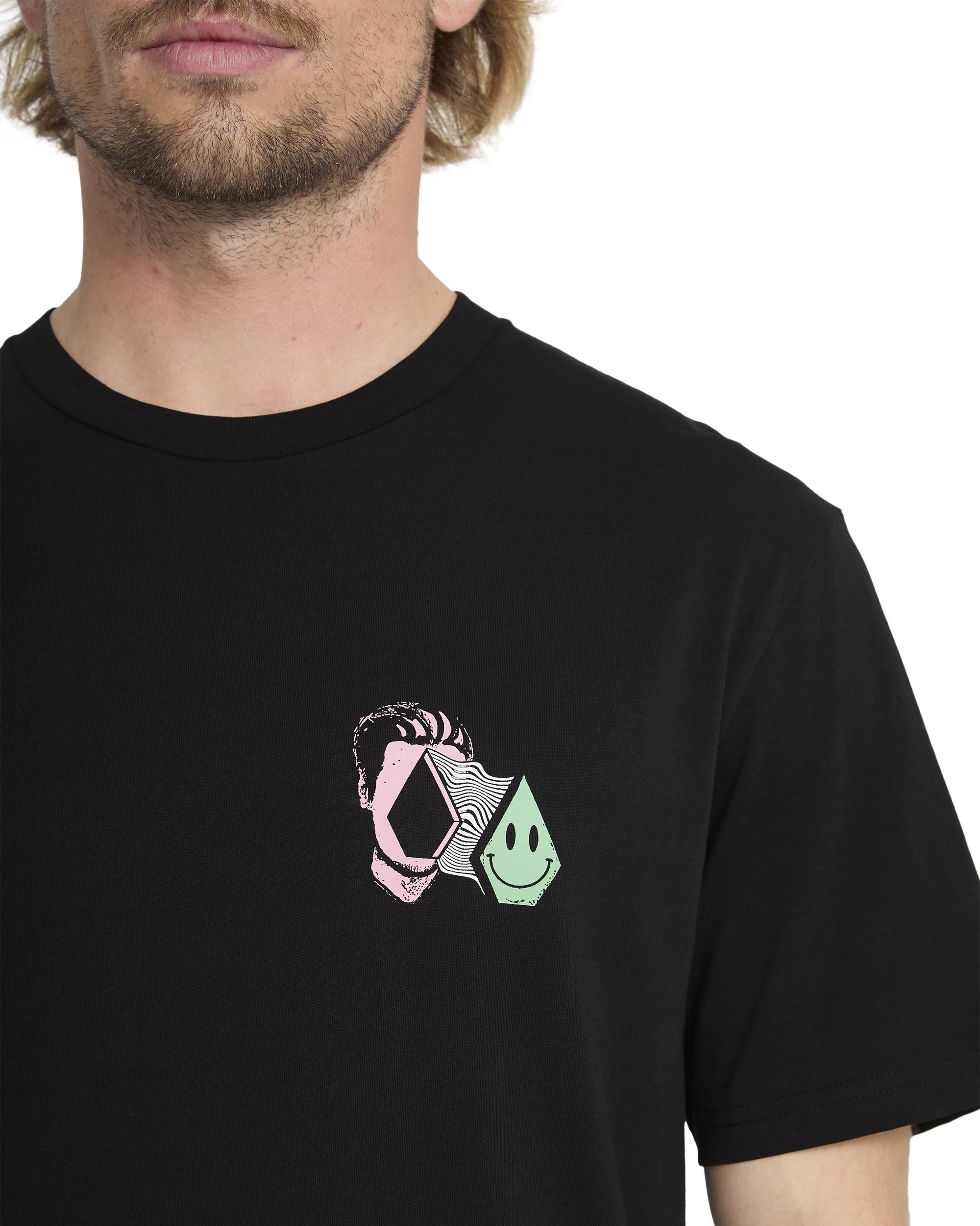AURA - T-SHIRT A3512663 _BLK VOLCOM 