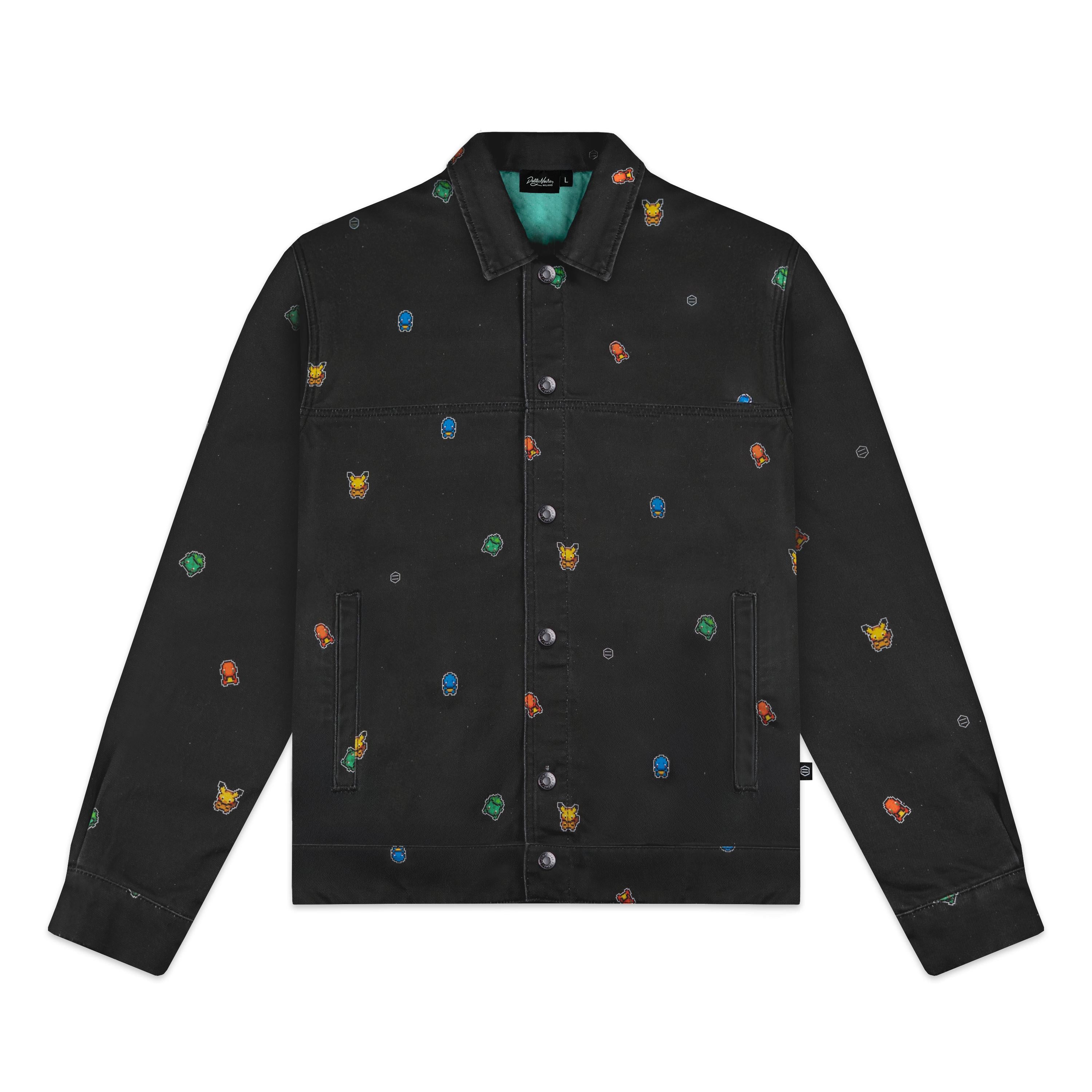 STARTER PATTERN LOOSE JACKET - GIACCA JK1108-MB -01 DOLLY NOIRE 