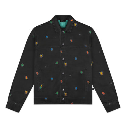 STARTER PATTERN LOOSE JACKET - GIACCA JK1108-MB -01 DOLLY NOIRE 