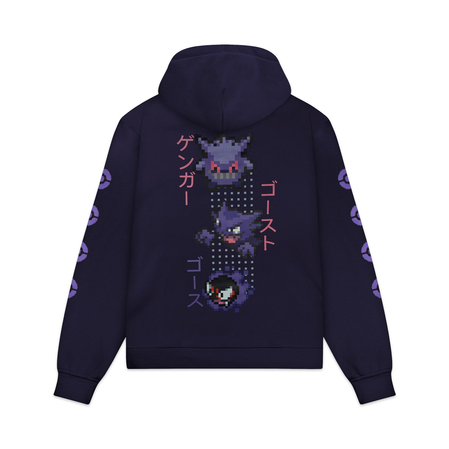 GENGAR EVOLUTION HOODIE - FELPA SW1155-GQ -03 DOLLY NOIRE 
