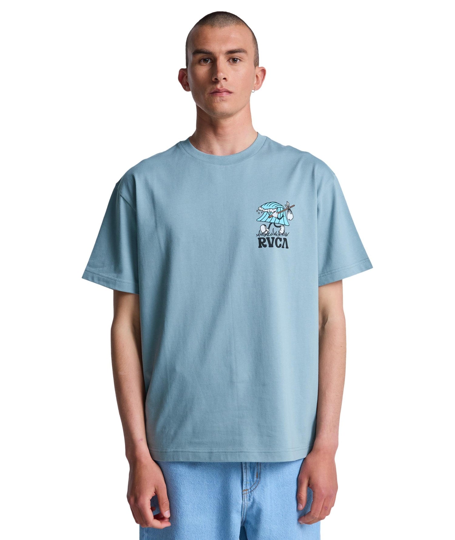 KEEP LOOKIN - T-SHIRT EVYZT00331 -SLK0 RVCA 