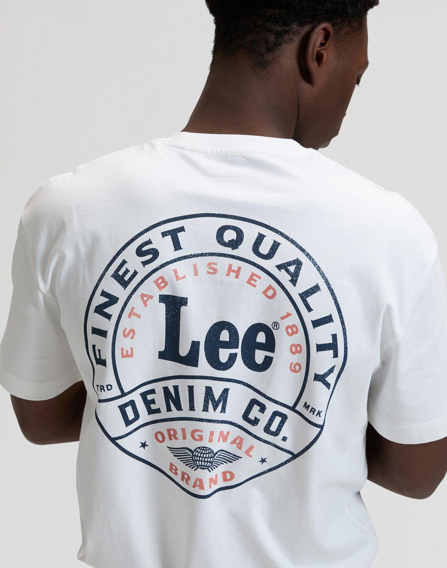STAMP LEE BRIGHT WHITE - T-SHIRT 112376493 . LEE 