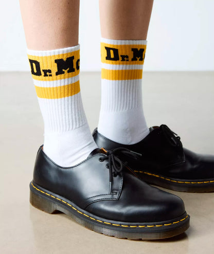 ATHLETIC LOGO SOCK - ORGANIC COTTON BLEND - CALZE AC681103 . DR MARTENS 