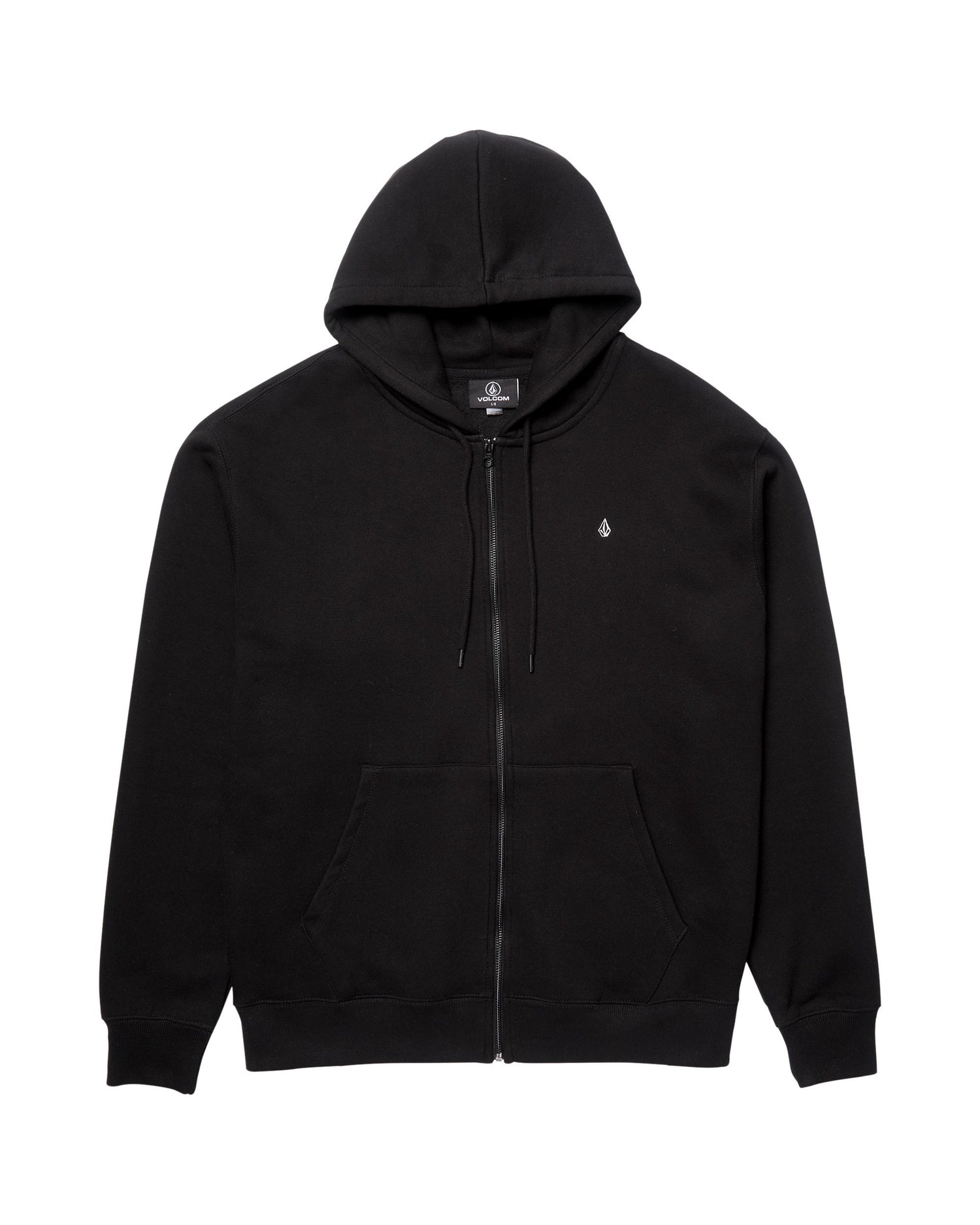 SINGLE STONE ZIP - FELPA A4832500 _BLK VOLCOM 